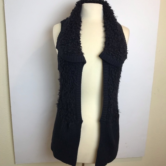KENSIE Vest Black soft Sz L - Picture 1 of 6